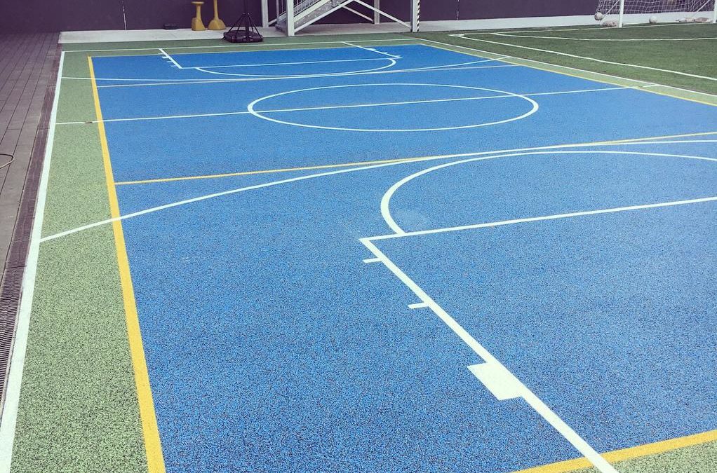Campo polivalente in Gomma Antitrauma – Decathlon