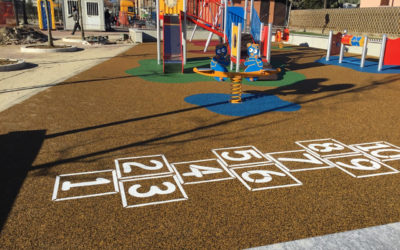 Area gioco in Gomma Antitrauma – Comune di Vinovo